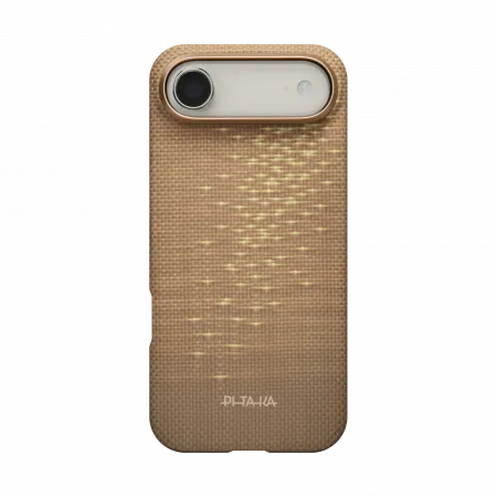 Чехол Pitaka Ultra-Slim Case для iPhone Air, Golden Glint
