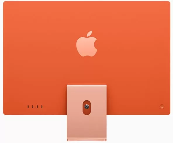 Моноблок Apple iMac 24" Retina 4,5K, M3 (8C CPU, 10C GPU, 2023), 8 ГБ, 256 ГБ SSD, оранжевый
