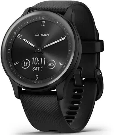 Умные часы Garmin Vivomove Sport, черный (010-02566-00)