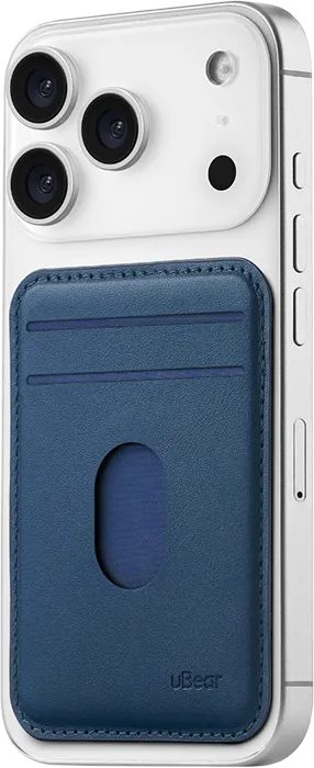 Магнитный картхолдер uBear Split Geo, синий