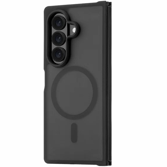 Чехол защитный uBear Cloud Mag Case для Samsung Galaxy Z Fold 7, чёрный