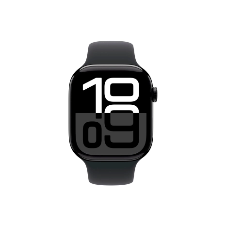 Apple Watch Series 10 42 мм, черный глянец, размер S/M
