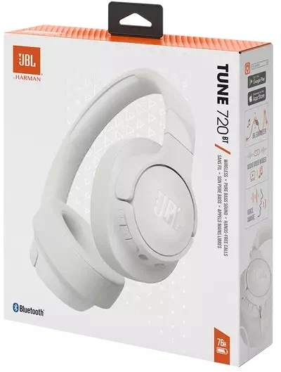 Беспроводные наушники JBL Tune 720BT, белый