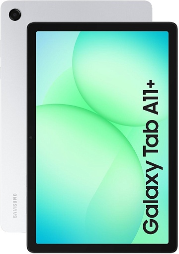 Планшет Samsung Galaxy Tab A11 Plus, 8/256 ГБ Wi-Fi, серебристый