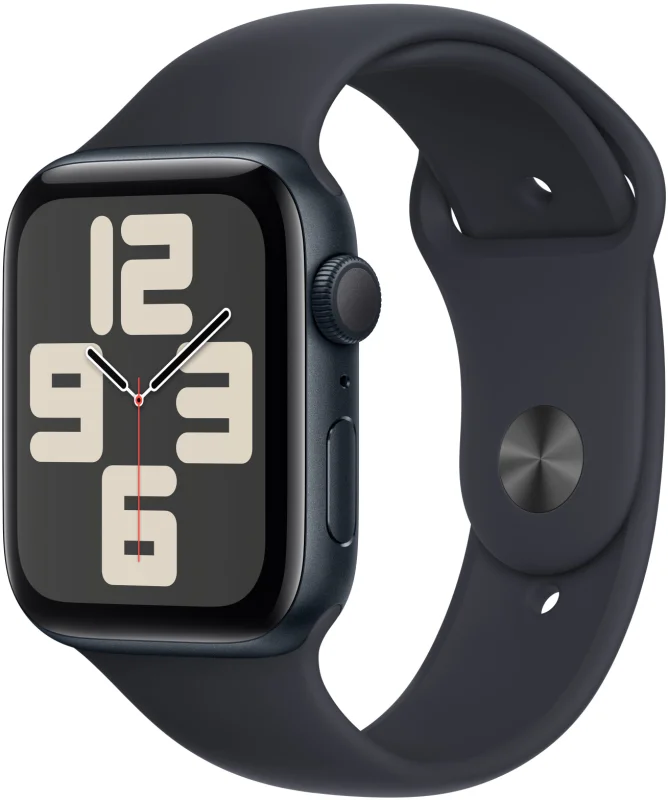 Apple Watch SE 2 2024, 40 мм, «тёмная ночь», размер S/M