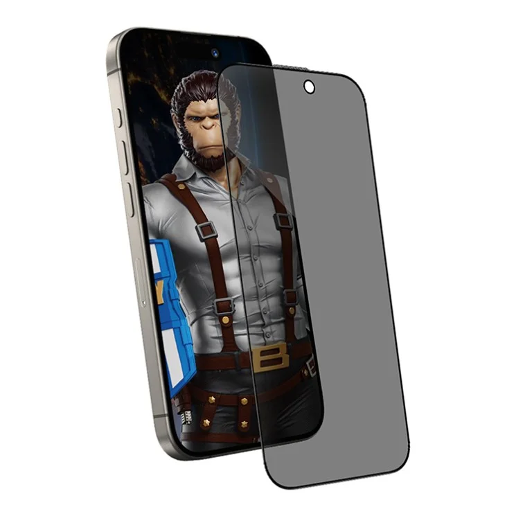 Защитное BlueO стекло для iPhone 16/15, Privacy