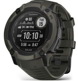Умные часы Garmin Instinct 2X Solar 50 мм, темно-зеленый (010-02805-05)