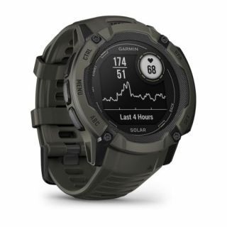 Умные часы Garmin Instinct 2X Solar 50 мм, темно-зеленый (010-02805-05)